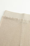 SWAYING/KNIT straight pants SW24SS3B48 linen PS83
